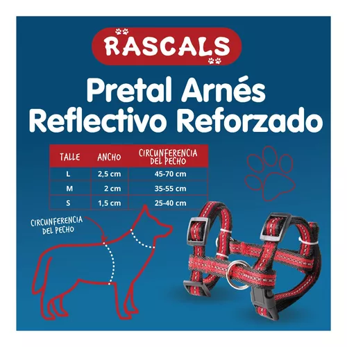 ARNES REFLECTIVO TALLE L RASCALS (+)