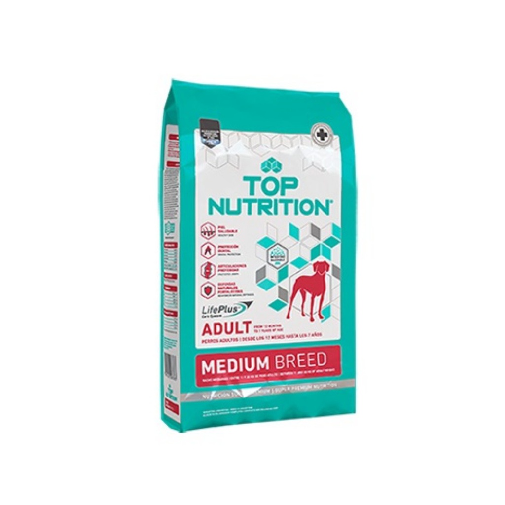 Top Nutrition Dog Adult MEDIUM 15kg