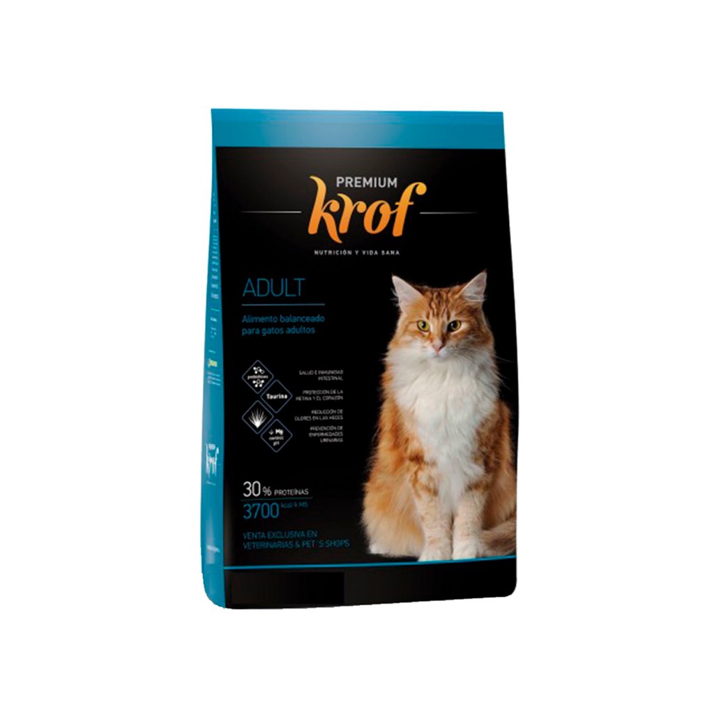 Krof Cat Adulto x 8 kg