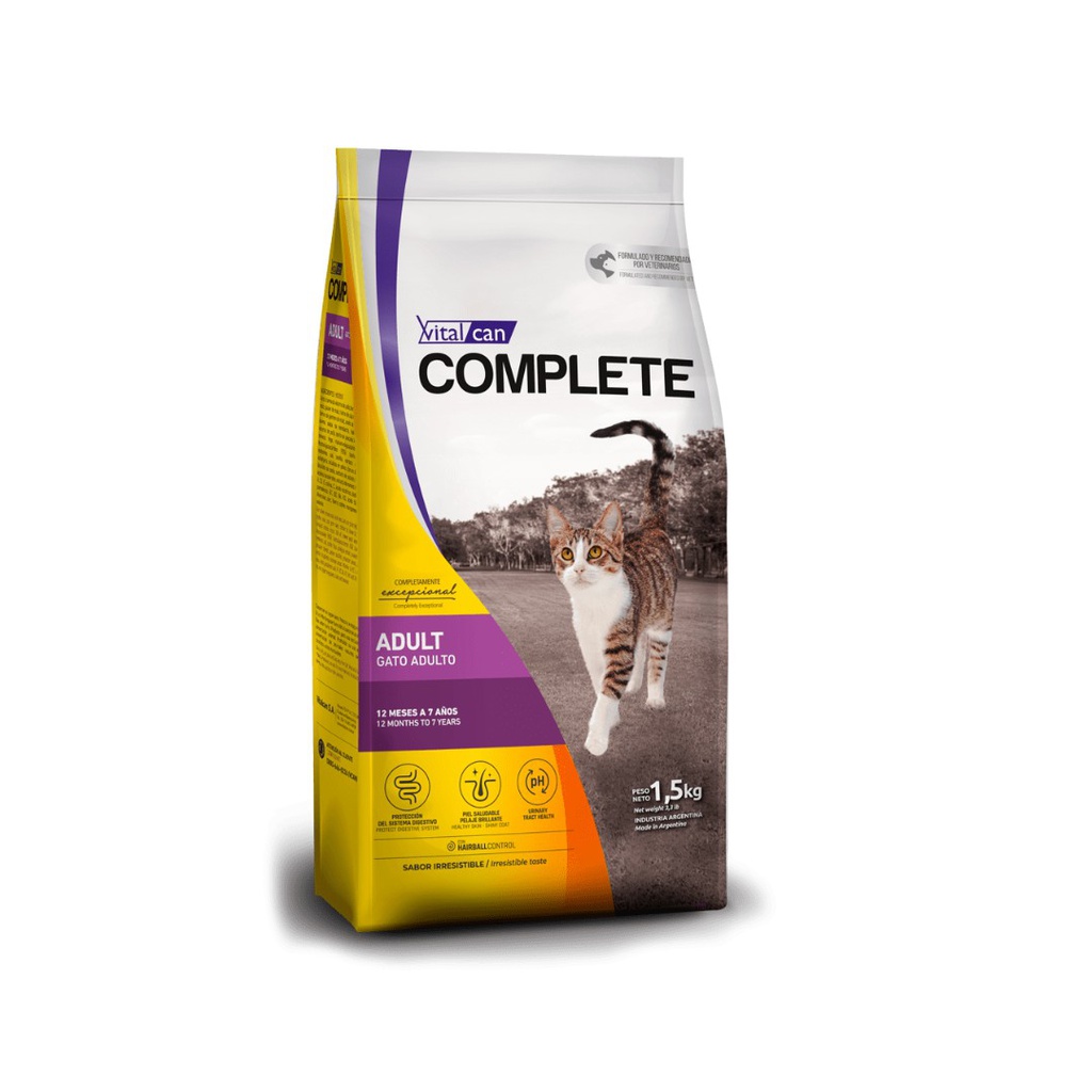 Vital Complete Cat Adulto x 15 Kg.