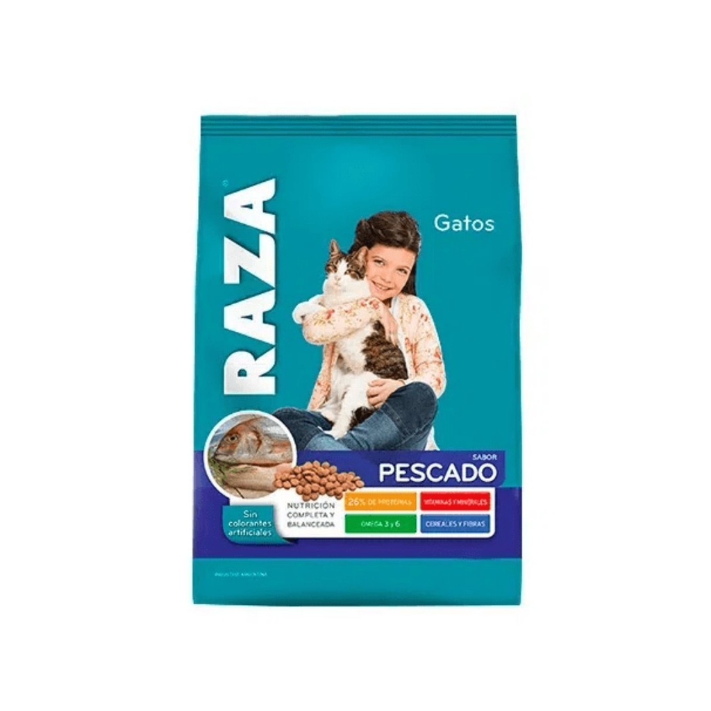 Raza Cat sabor pescado 10kg