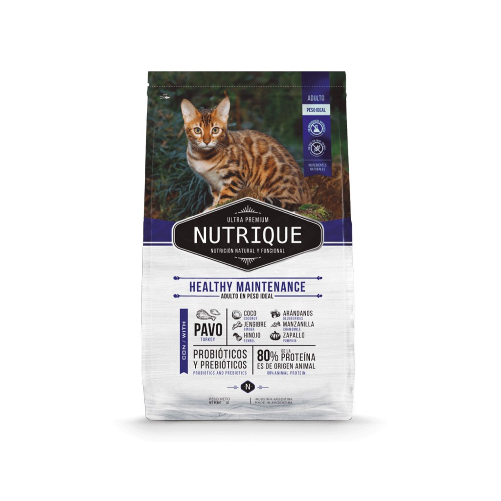 Nutrique Young Adult Cat Healthy Maint. x 2kg