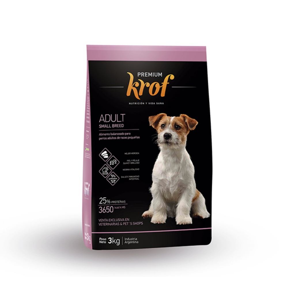 Krof Dog Adultos SB x 3 kg