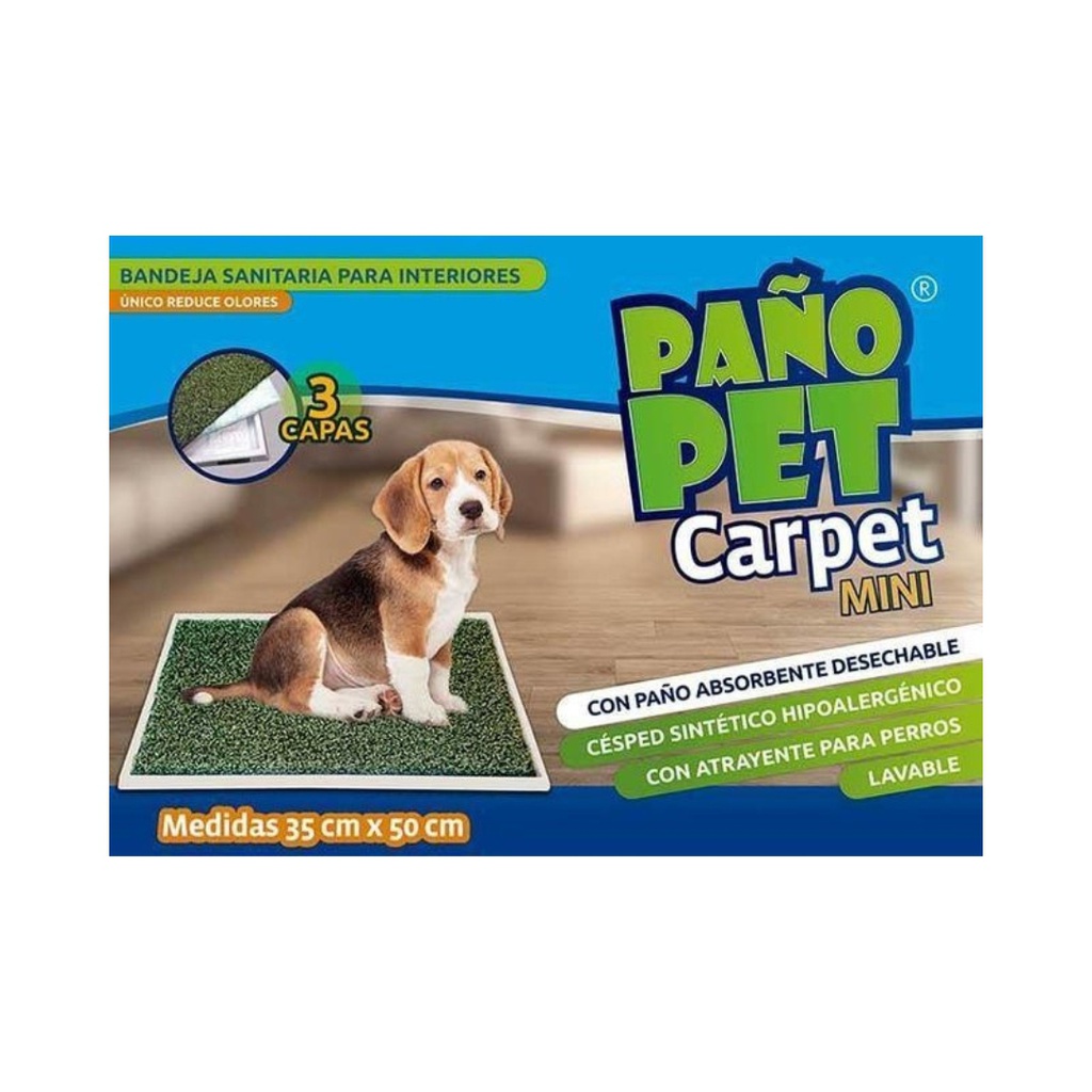 CARPET MINI CESPED SINTETICO 35X50 CM (R)