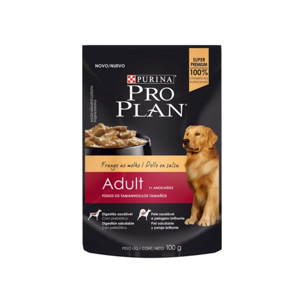 POUCH PRO PLAN Adult Dog Chicken 15x100g XI