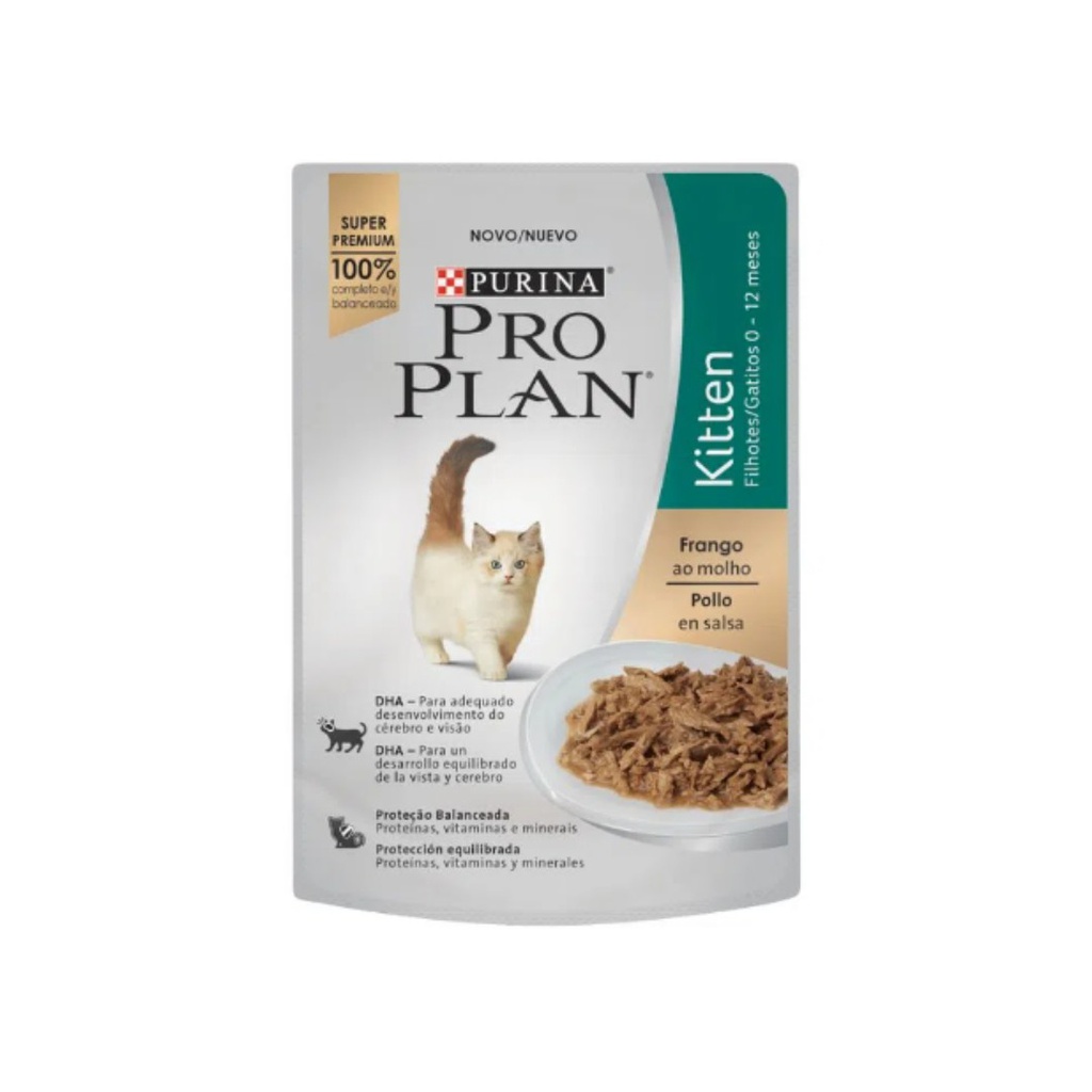 POUCH PRO PLAN KITTEN (Gatitos) 15x85g XI