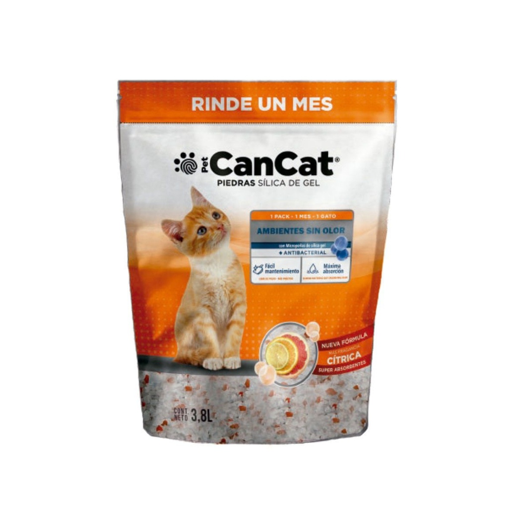 SILICA CANCAT C/AROMA CITRICOS 3.8LTS (+) 