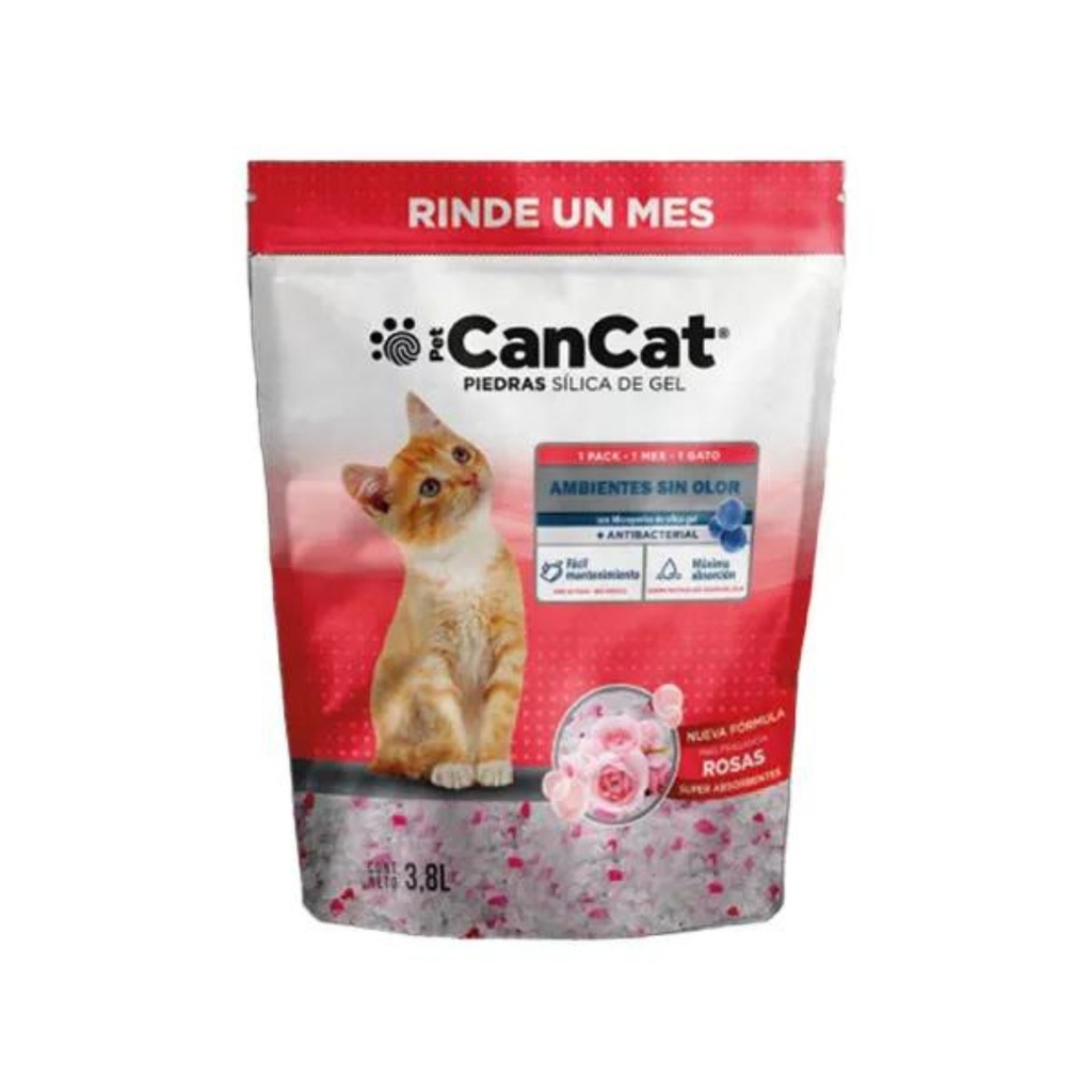 SILICA CANCAT C/AROMA ROSAS 3.8LTS (+) 