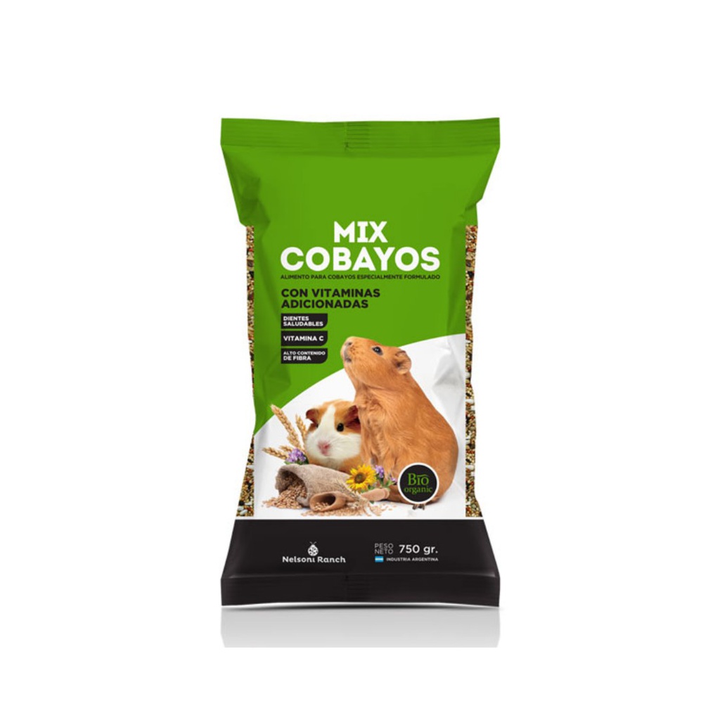 MIX DE COBAYOS 750GR NELSONI (M)