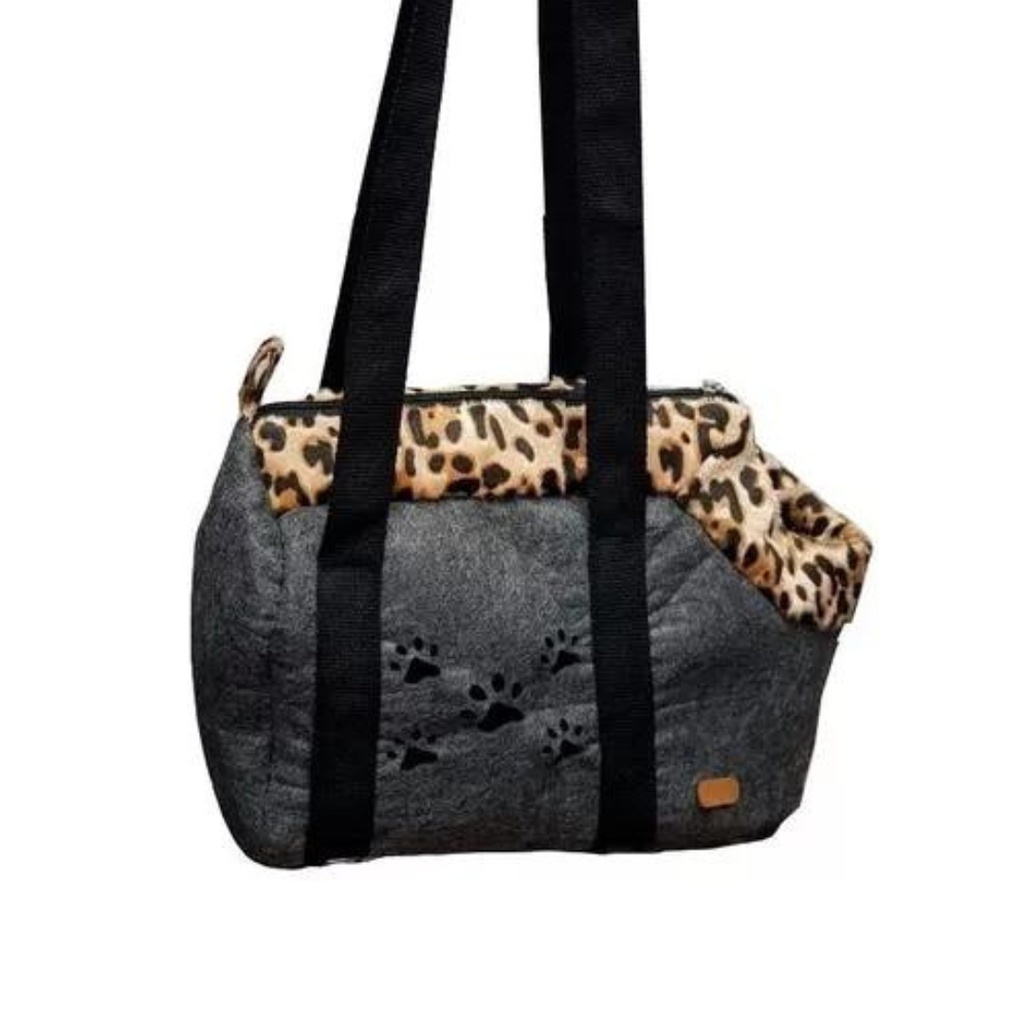 BOLSO DE FIELTRO ANIMAL PRINT N-1 (R)