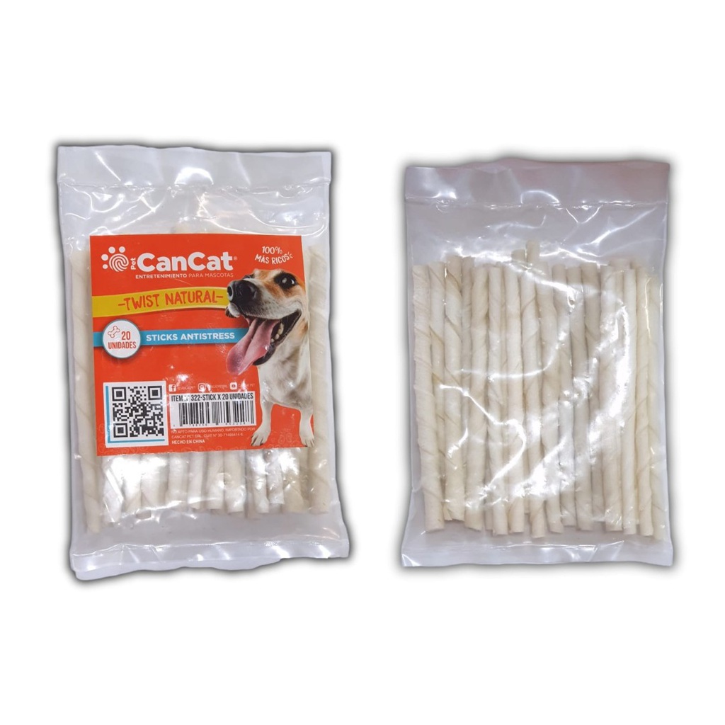 PALITO DE CUERO TWIST X 20 UNIDADES (R)