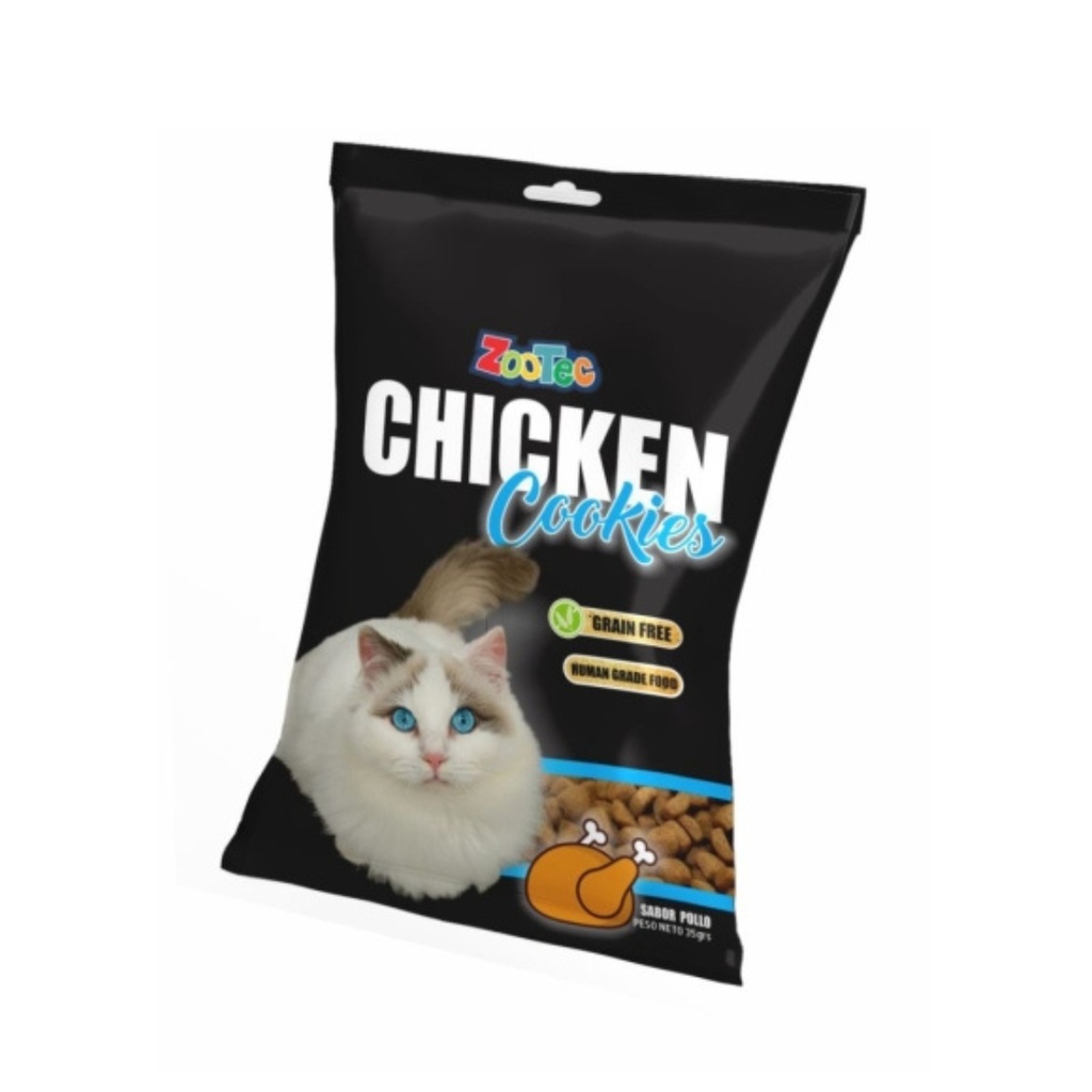 COOKIES GATO CHICKEN X 35 GRS ZOOTEC (M)