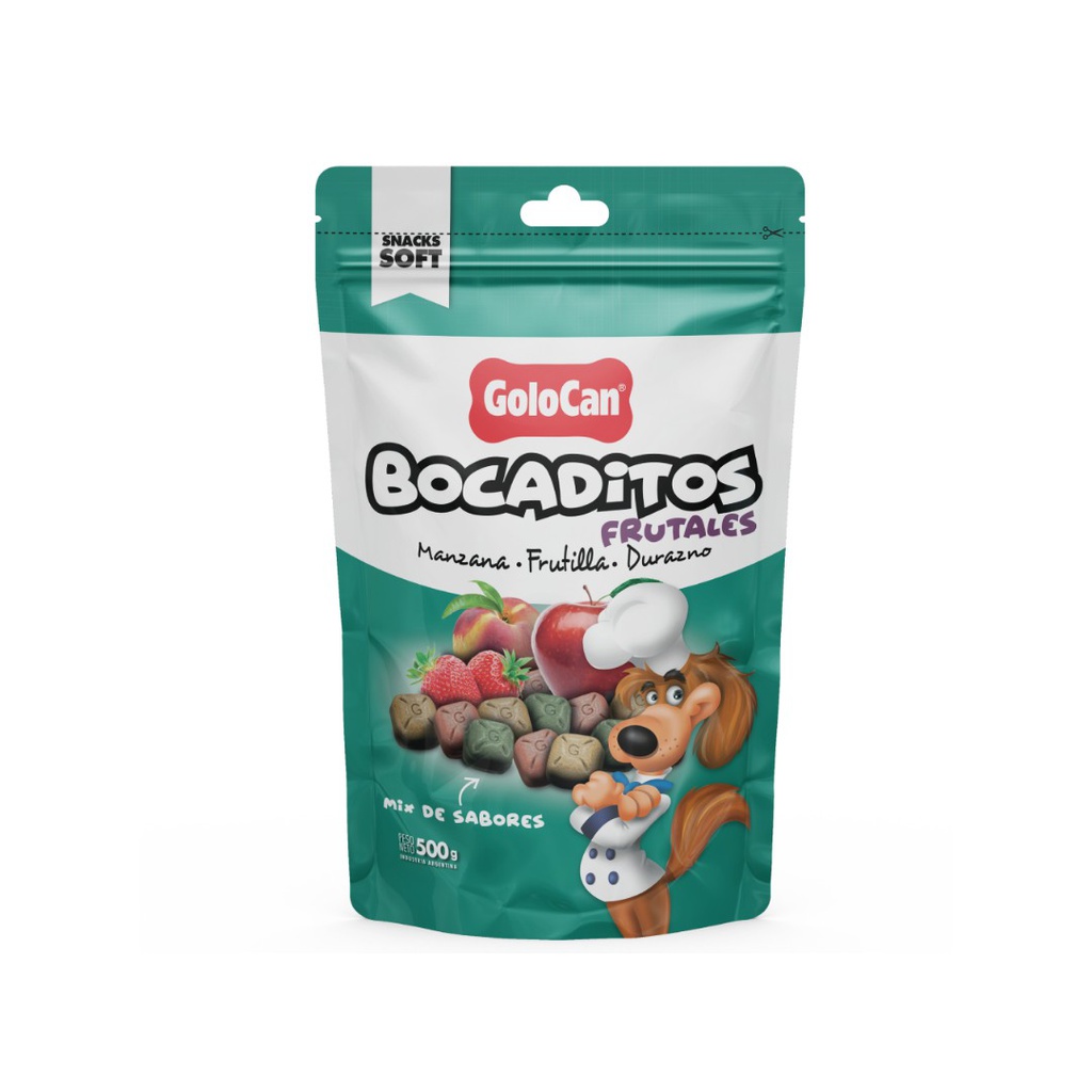 GOLOCAN BOCADITO FRUTAL X 500 GRS (+)