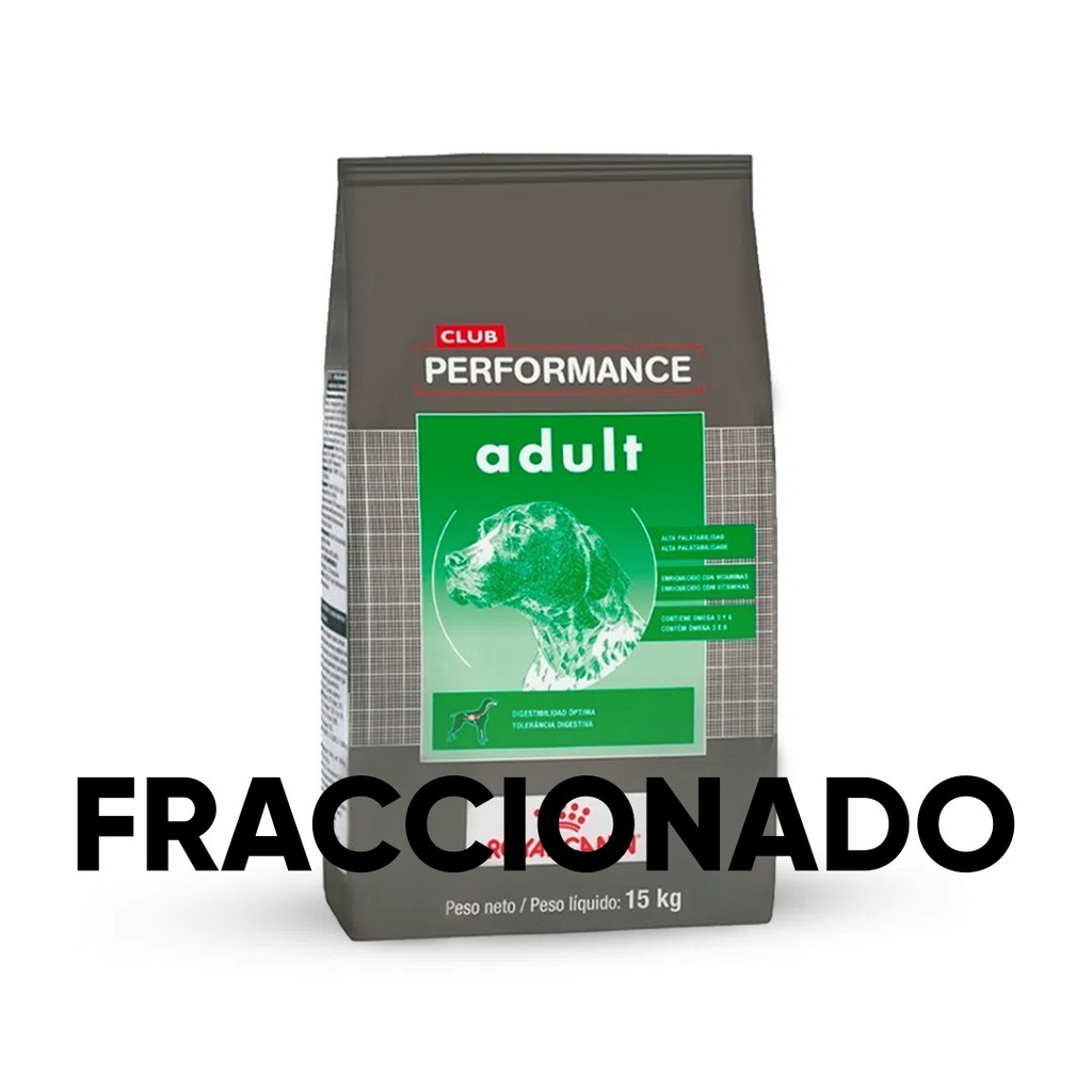 Performance Dog Adult Fraccionado