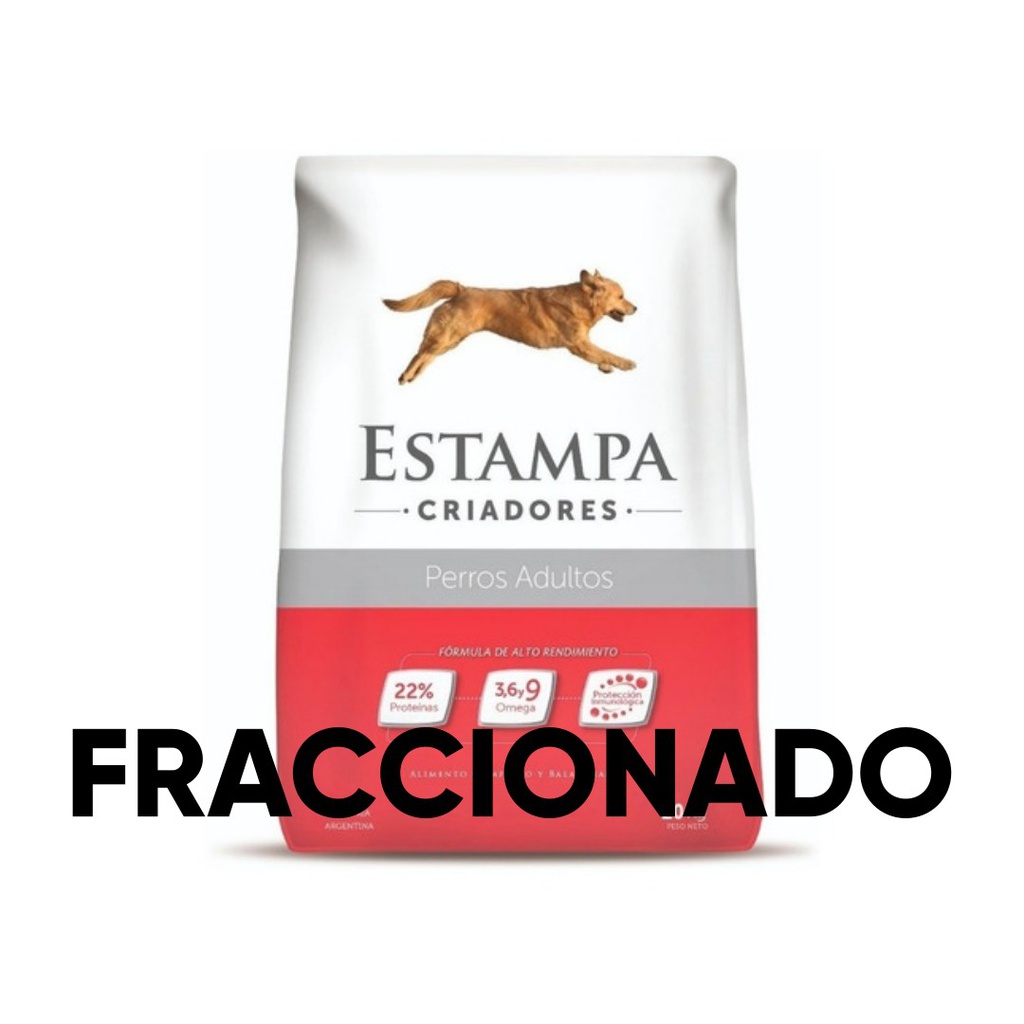 Estampa Dog Adulto Fraccionado