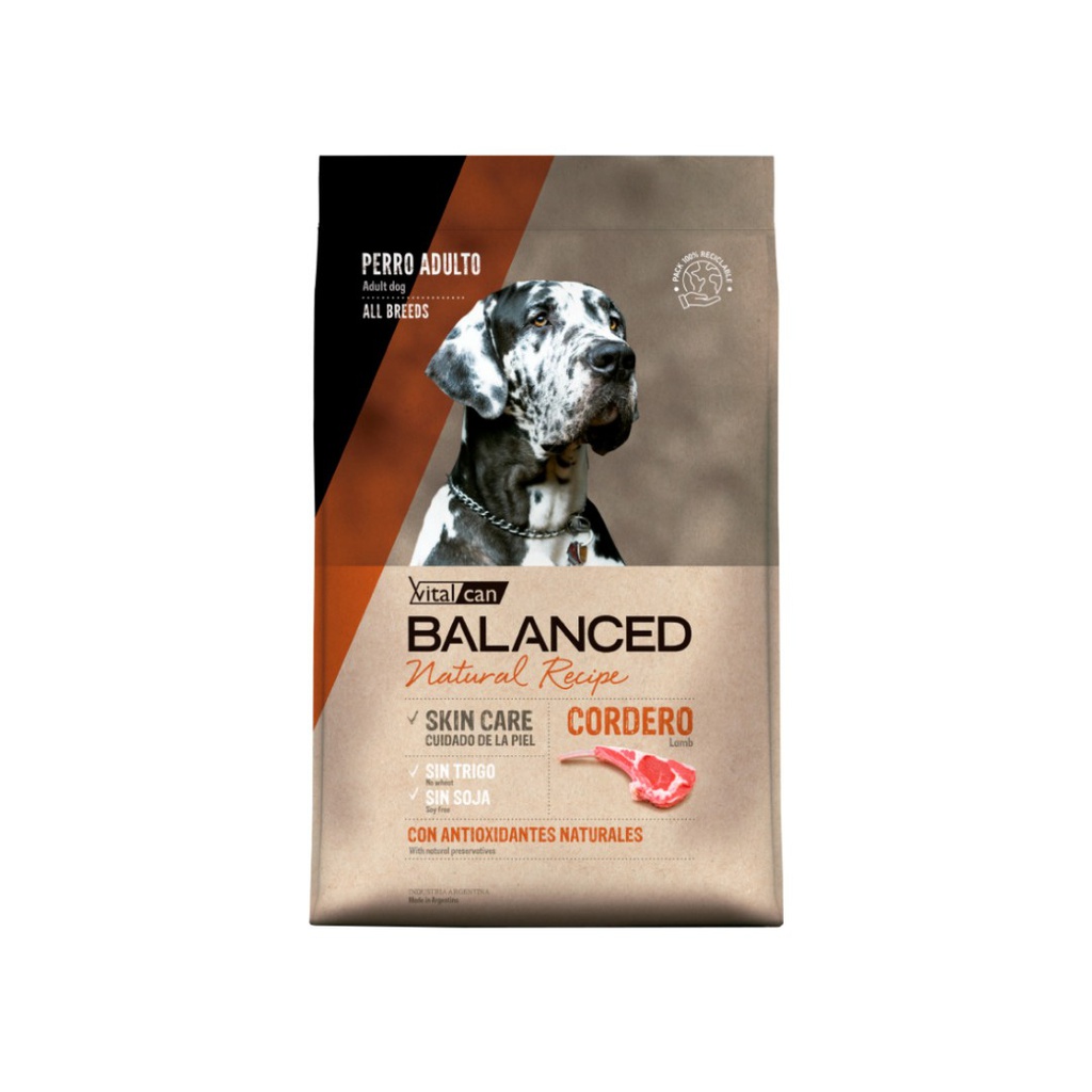 Vital Balanced Cordero Arroz 15 kg