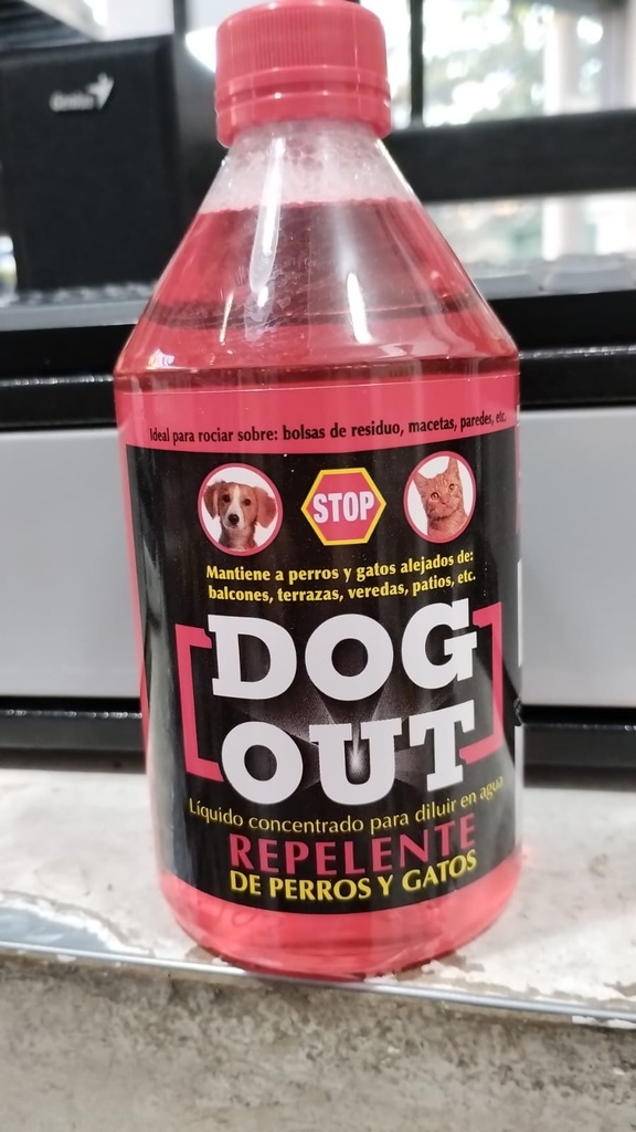 REPELENTE DOG OUT LIQUIDO X 500CC (R)