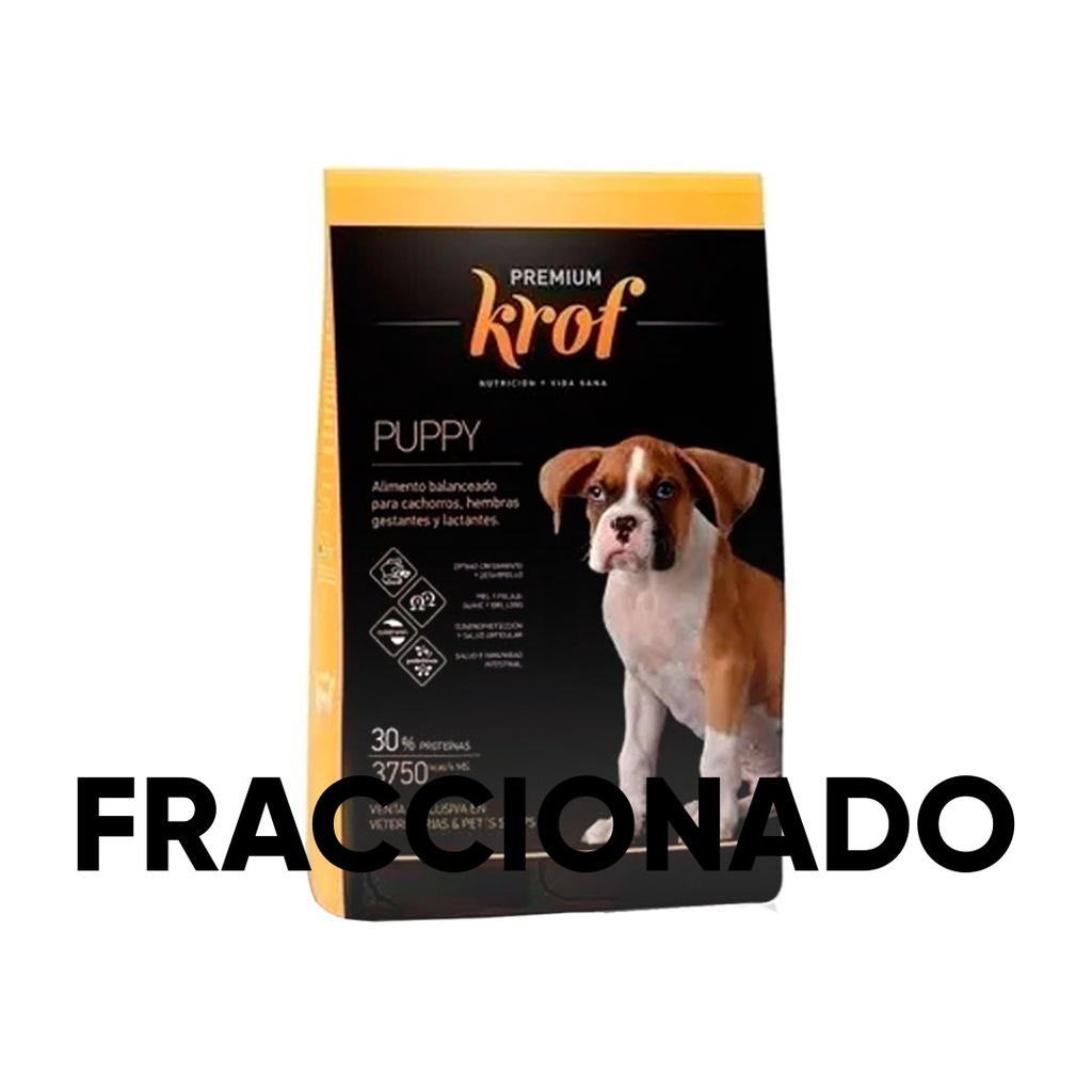 Krof dog puppy fraccionado