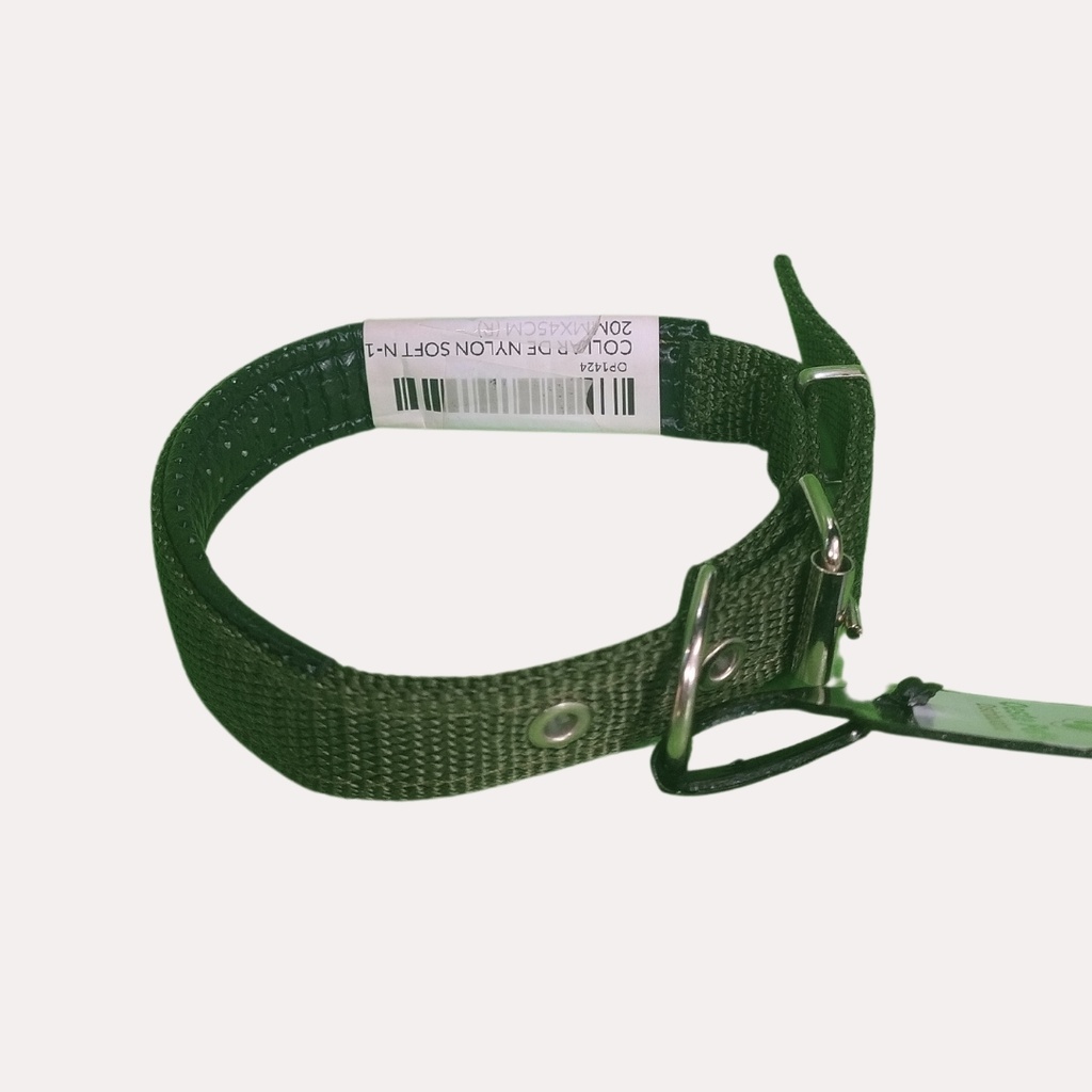 COLLAR DE NYLON SOFT N-1 20MMX45CM (R)