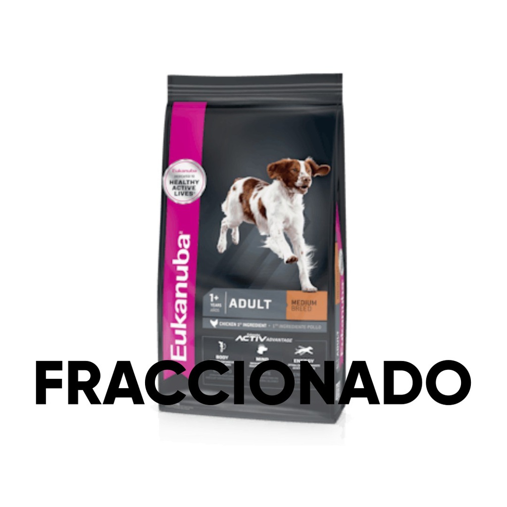 Eukanuba adulto medium fraccionado