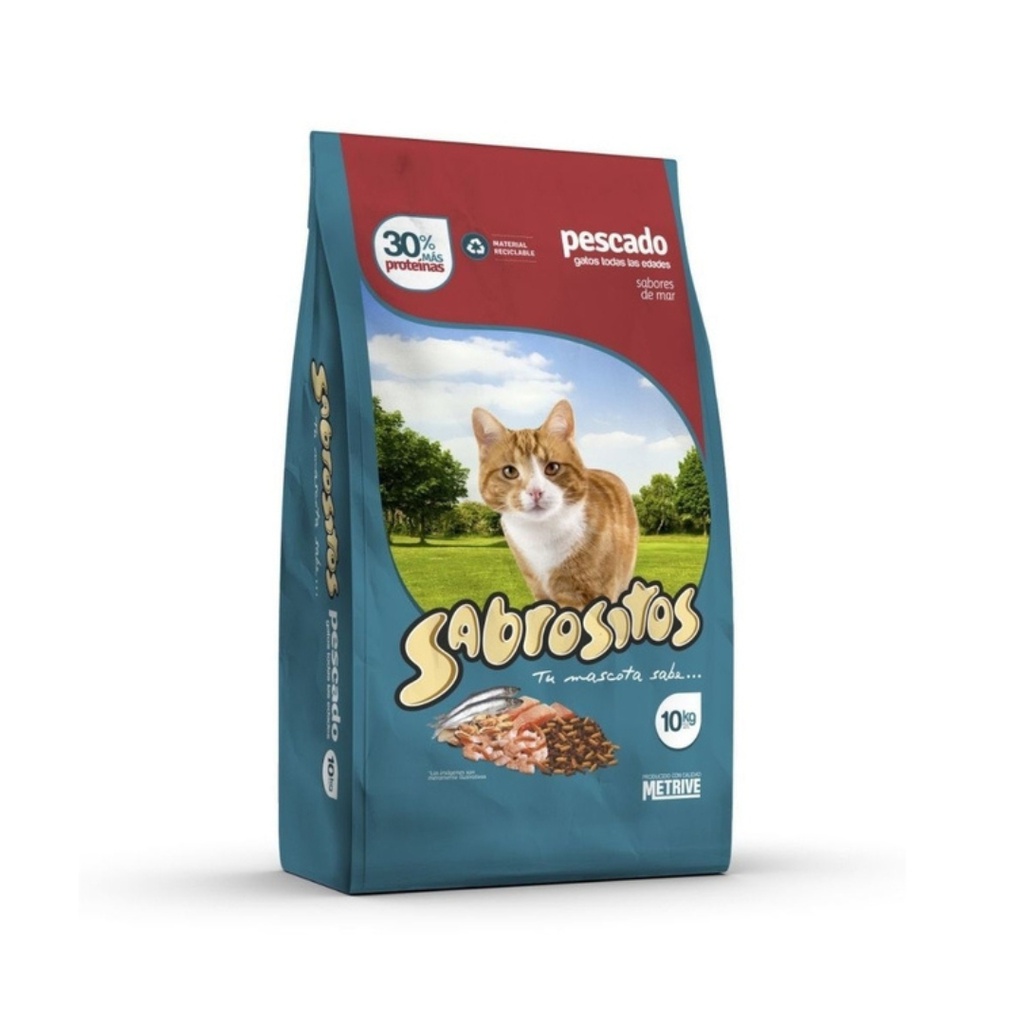 Sabrositos cat pescado 10kg