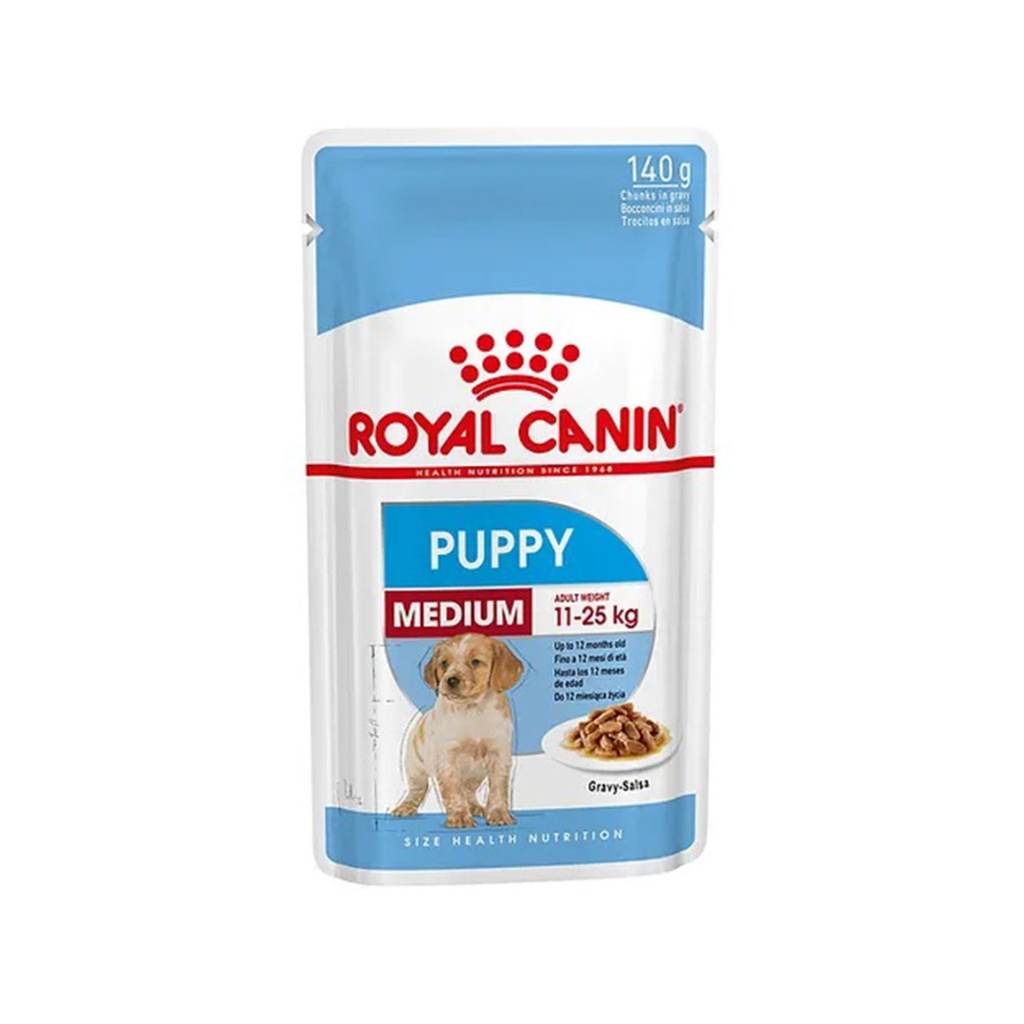 POUCH MEDIUM PUPPY 140g