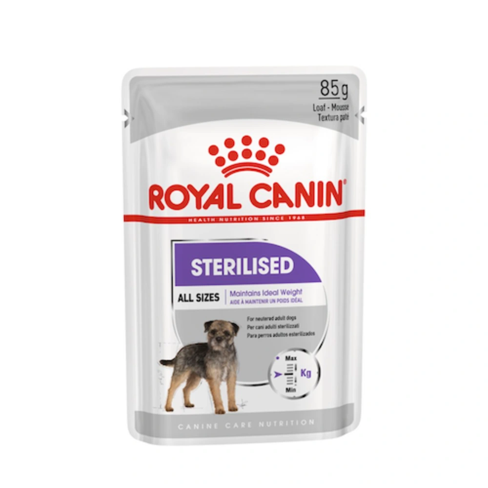 POUCH STERILIZED DOG 85g