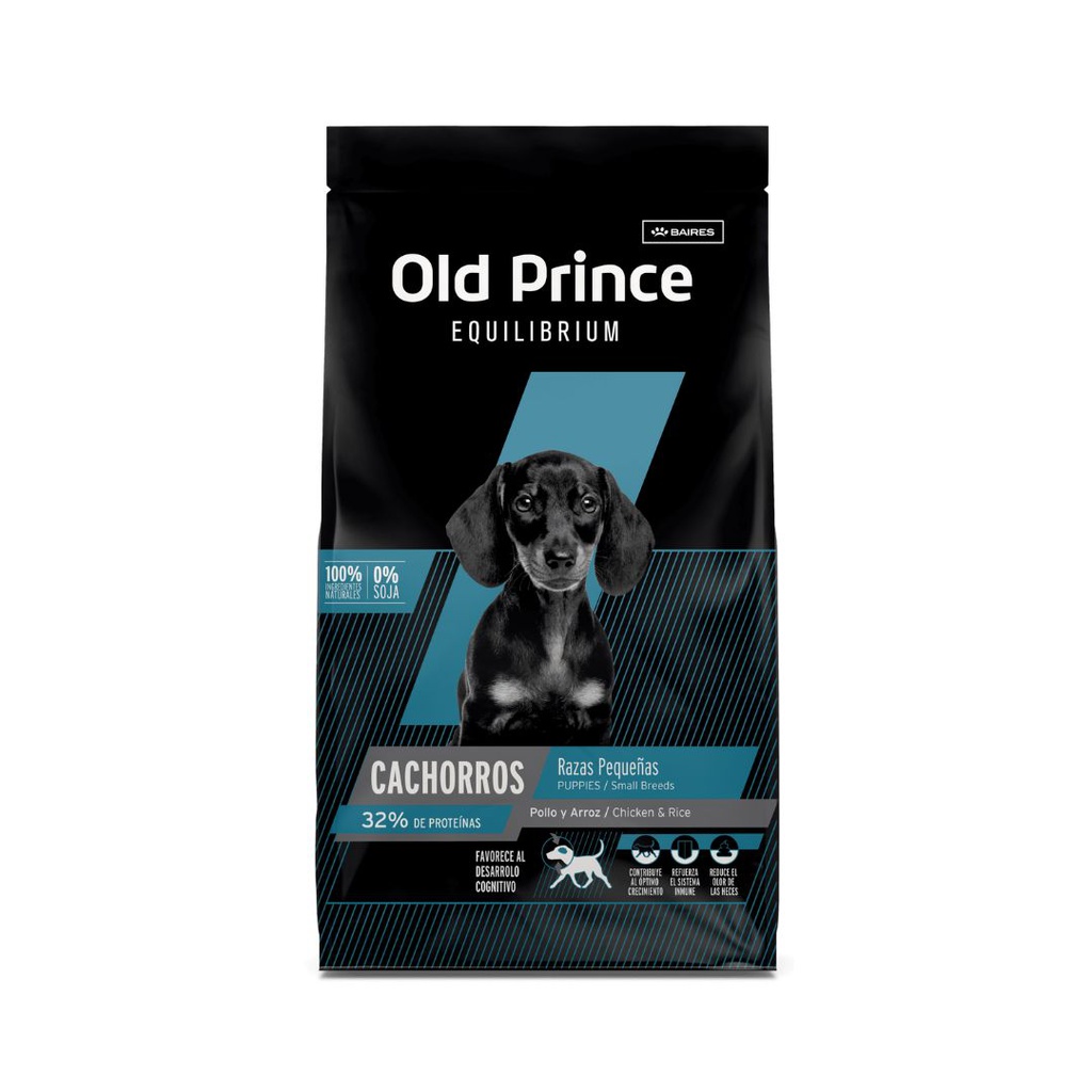 OLD PRINCE EQUILIBRIUM PERRO CACHORRO MORDIDA PEQUEÑA x 3 kg