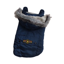 [PARKM] PARKA CON CAPUCHA DESMONTABLE MEDIUM 35CM (+)