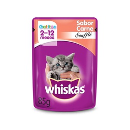 [CWPGCS12] POUCH WHISKAS GATITO SOUFFLE 2x12x85G