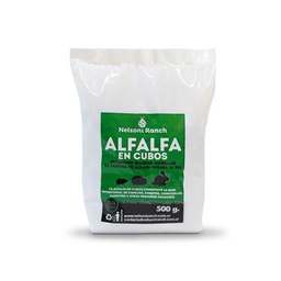 [N130] ALFALFA EN CUBO X 500 GRS NELSONI RANCH (M)