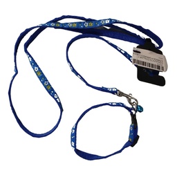 [PEY818] CONJUNTO COLLAR Y CORREA FORRADO 1.0MM (R) 5+1