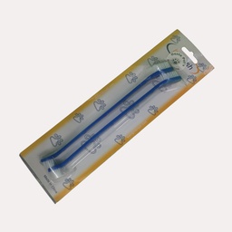 [CED01] CEPILLO DENTAL DOBLE X 2 UNIDADES (R)