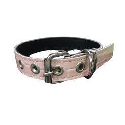 [CP-003] Collar cuero RAZA CHICA 40cm (LUR)