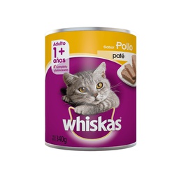 [WLAP0034] Whiskas Lata Pollo Adu 340g