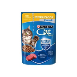 [12482401] Pouch CAT CHOW Esterilizados Pescado 15X85g XI