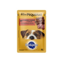 [cprpc12] POUCH Pedigree Adulto Razas Pequeñas Carne 2x12x100G